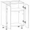Konyhaszekrény Gardena D60 white,3