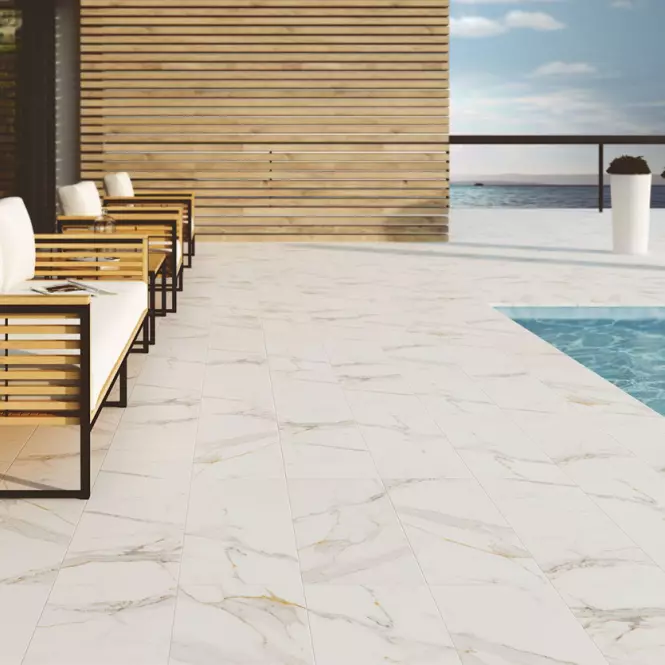 Csempe Gres Base Marble Cararra Bianco 60/120,2