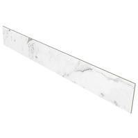 Függőleges lépcsőfokcsempe Tab Marble Cararra Bianco 14,7/119,7