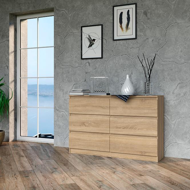 Komód Malwa M6 120 Sonoma