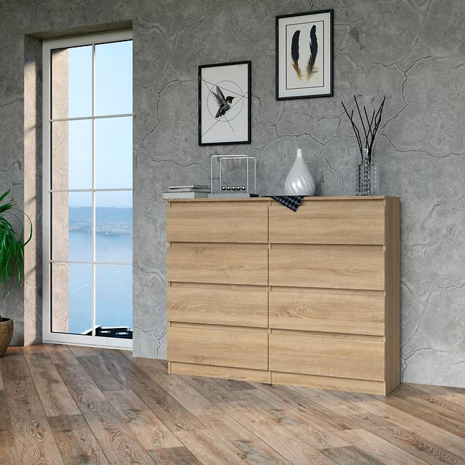 Komód Malwa M8 120 sonoma