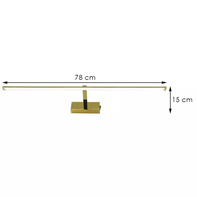 Lámpa Santi 780 GD LED
