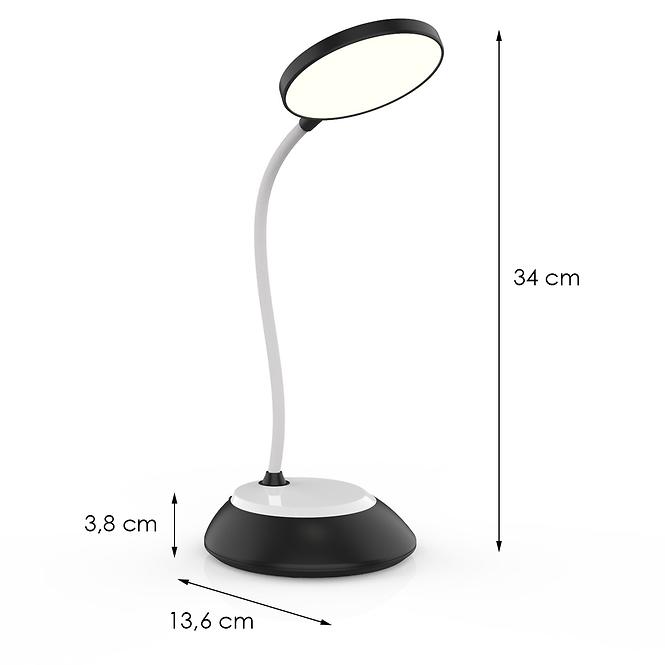 Asztali lámpa Kuala LED 6W/BLACK,3