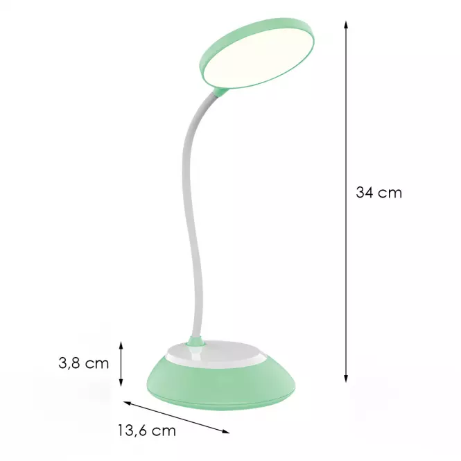 Asztali lámpa Kuala LED LED 6W/GREEN