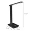 Asztali lámpa Medan LED 9W black,3