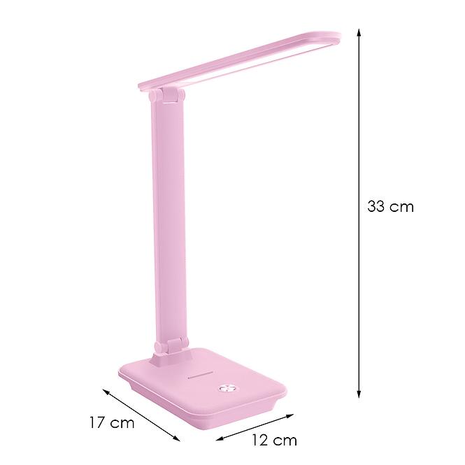 Asztali lámpa Medan LED 9W/PINK