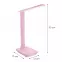 Asztali lámpa Medan LED 9W/PINK,3