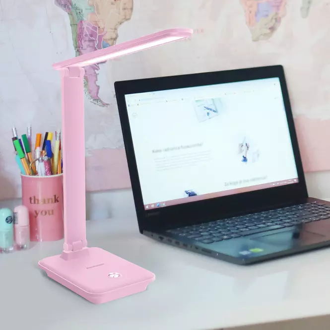 Asztali lámpa Medan LED 9W/PINK