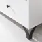 Dohányzóasztal Bergen Be10 fehér Lux/fehér fényes,3