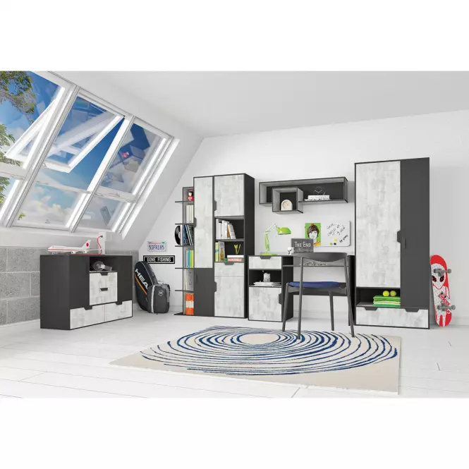 Regál Nano Na5 Enigma/Grafit