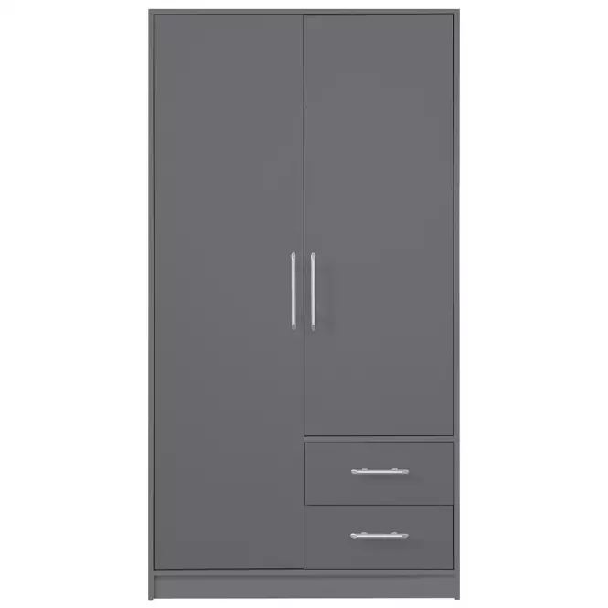 Szekrény Smart Sr3 2d Grafit