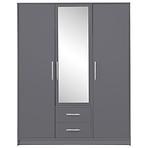Szekrény Smart Srl2 3dl Grafit