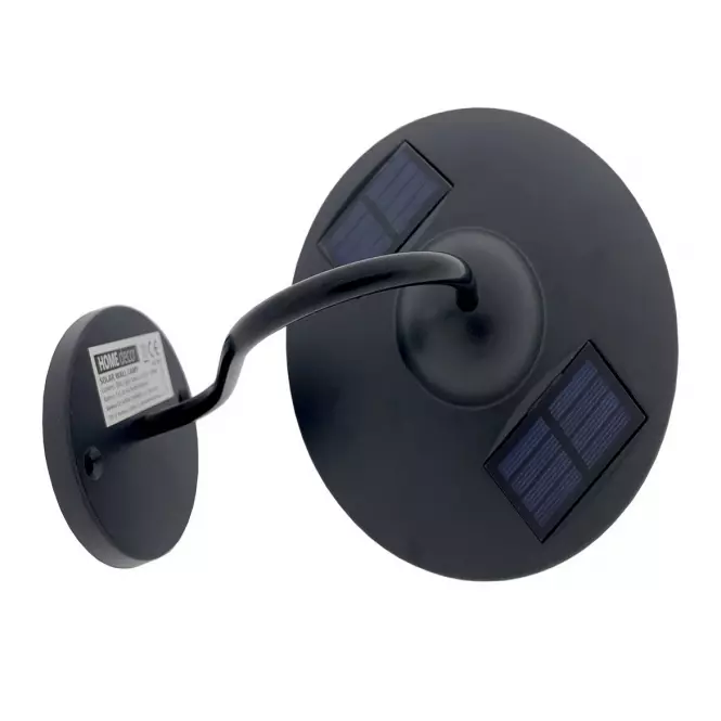 HD 300 SOLAR WALL LAMP 0,5W BLACK,2