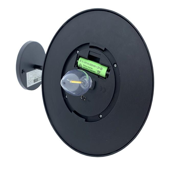 HD 300 SOLAR WALL LAMP 0,5W BLACK