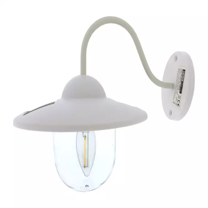 HD 300_316 SOLAR WALL LAMP 0,5W WHITE