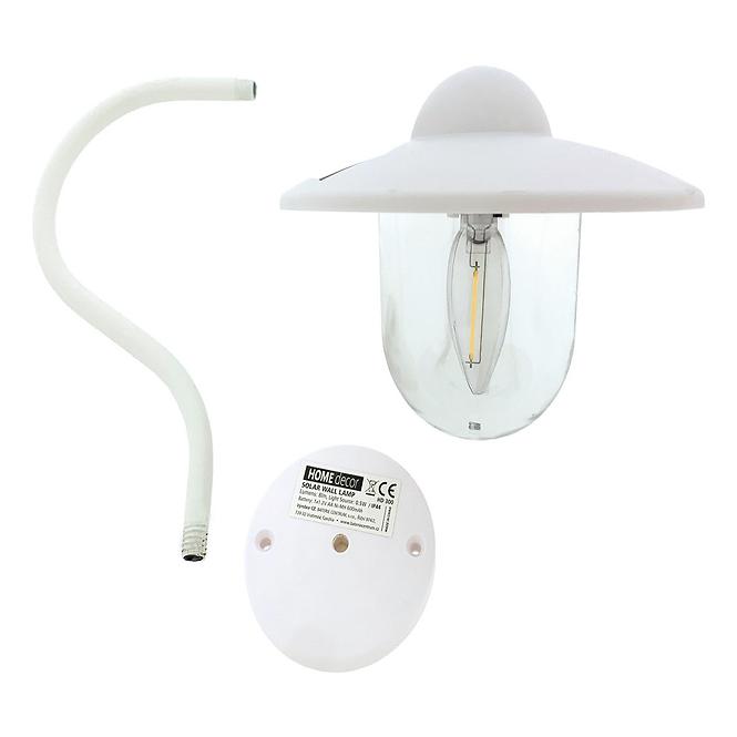 HD 300_316 SOLAR WALL LAMP 0,5W WHITE