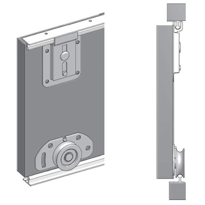 Szekrény Lamelo 1 250 Tölgy Artisan/fekete,4