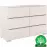 Komód Fa bükk  6s Skandica Sparta fehér