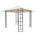Kerti pavilon 3x3x2,65 m bézs