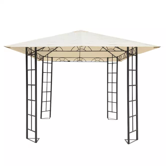 Kerti pavilon 3x3x2,65 m bézs
