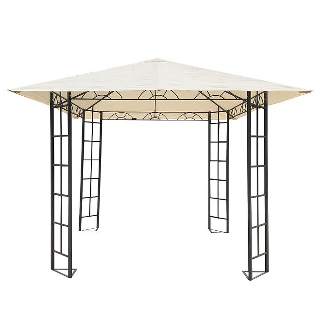 Kerti pavilon 3x3x2,65 m bézs