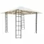 Kerti pavilon 3x3x2,65 m bézs,5