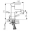 Csaptelep bidé Zicco Black,2