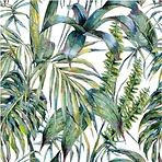 CSempe Dekoratív Mural Gresowy 60/60 Tropic-3 White Str