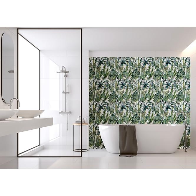 CSempe Dekoratív Mural Gresowy 60/60 Tropic-3 White Str