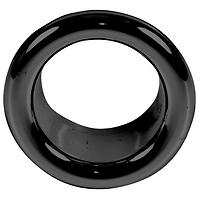 Mosdókagyló rozetta fekete 19 mm