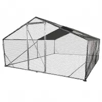 Baromfi fém ketrec 400x400x220 cm