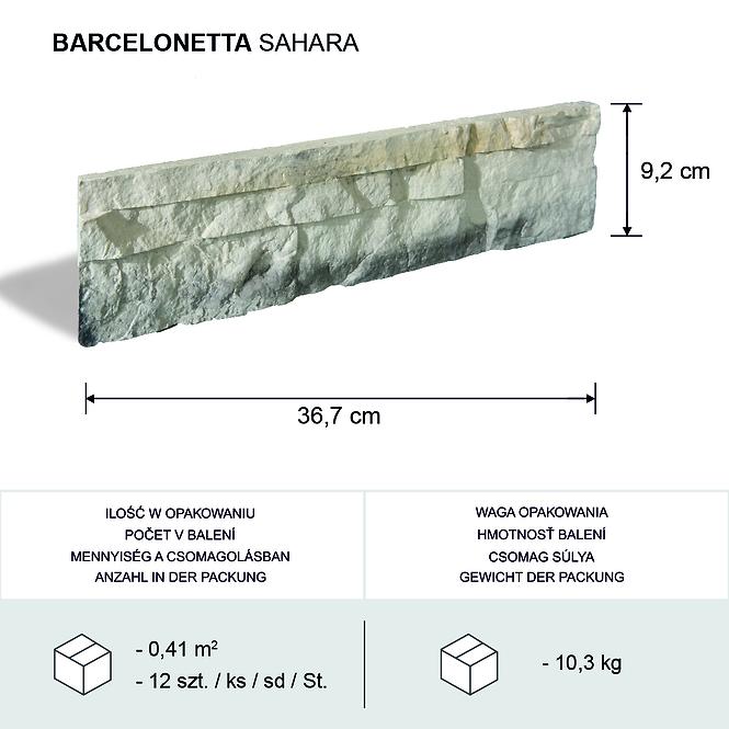 Csempe dekoratív Barcelonetta Sahara csomag=0,41 m2