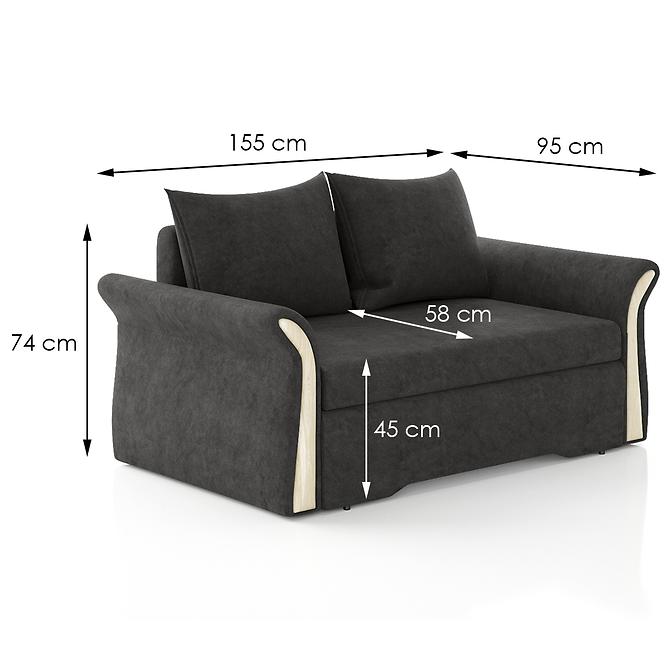 Kanapé Nata Fantasy Velvet 315