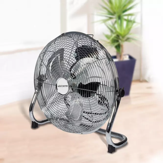 Ventilátor kov 19,5” VO0548 Króm