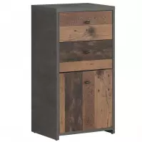 Komód Best Chest Old Wood Vin/Konkrét