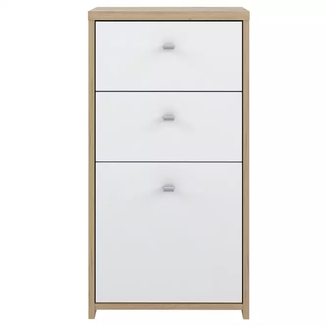 Komód Best Chest tölgy Artisan/fehér