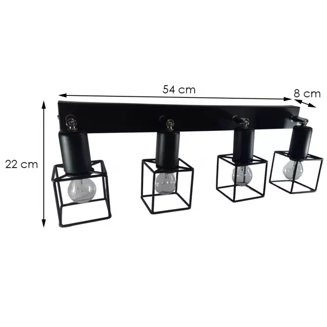 Lámpa Mini Kocka 2814/Z-A-4  LS4,3