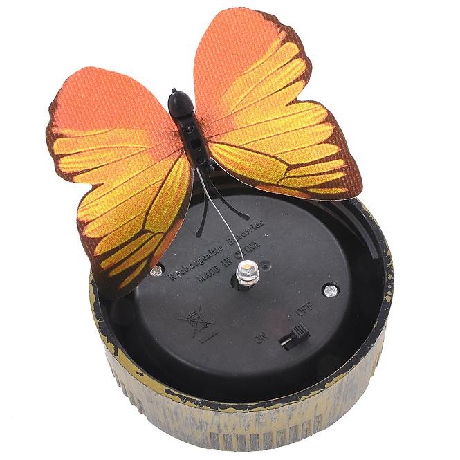 Napelemes lámpa Pillangók ST80025