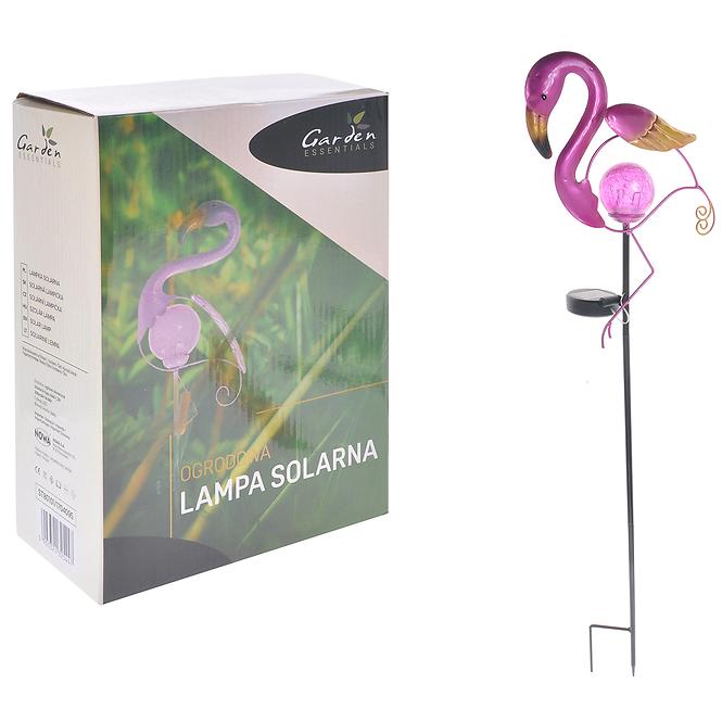 Napelemes lámpa Flamingó ST80101