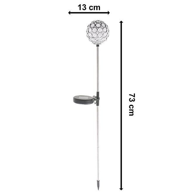 Napelemes lámpa gömb ST80027 RGB,5
