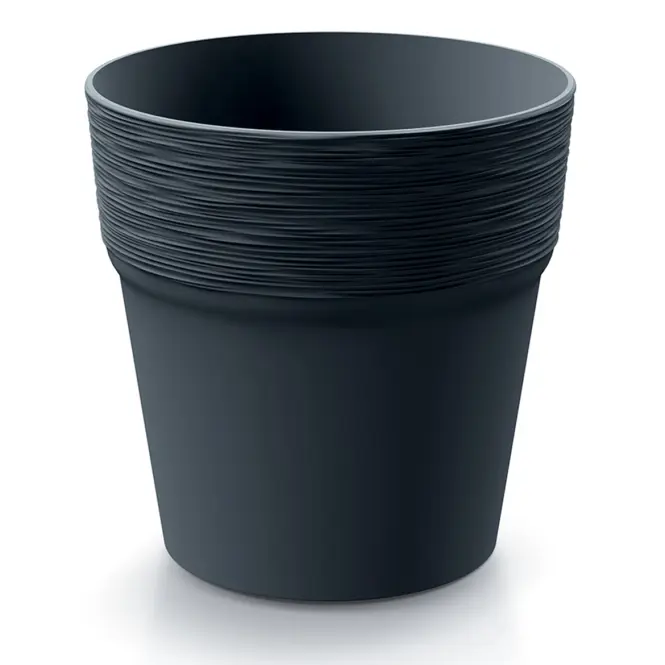 Virágcserép Furu Round - Antracit