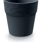 Virágcserép Furu Round - Antracit