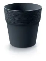 Virágcserép Furu Round - Antracit