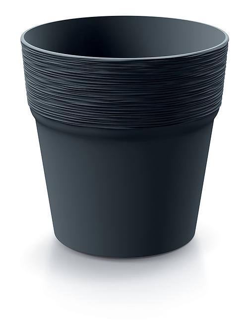 Virágcserép Furu Round - Antracit