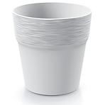 Virágcserép Furu Round - Fehér