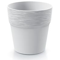 Virágcserép Furu Round - Fehér