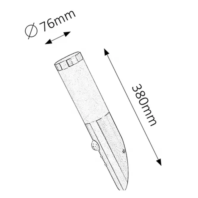 Fali Kertilámpa Inox 8266 K1