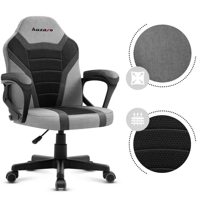 Irodai szék Huzaro 1.0 Grey Mesh