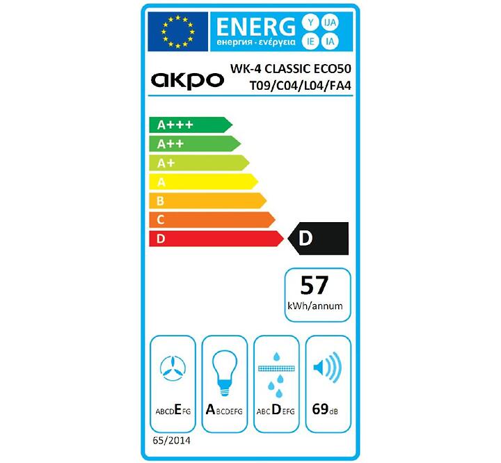 Páraelszívó WK-4 Classic Eco 50 fekete / arany