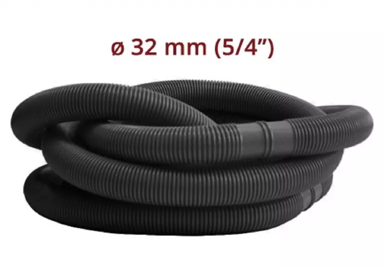 Medencetömlő 5x1 m fekete